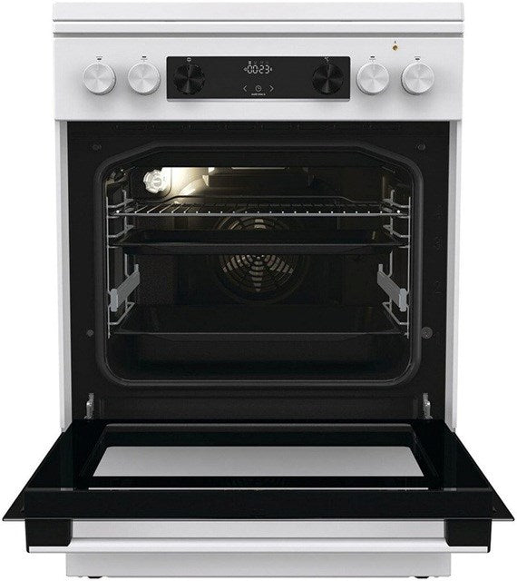 Gorenje GKS6C71WF Freestanding cooker with oven White