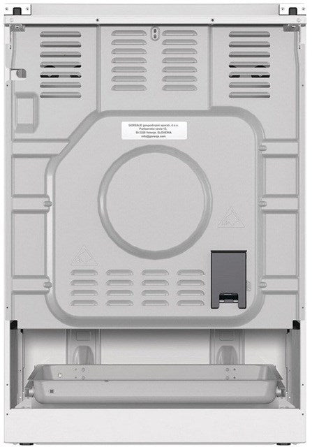 Gorenje GKS6C71WF Freestanding cooker with oven White