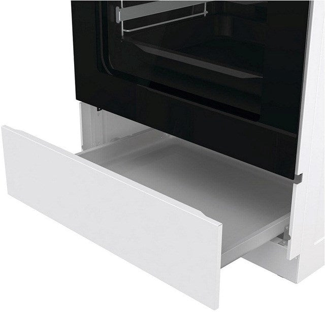 Gorenje GKS6C71WF Freestanding cooker with oven White