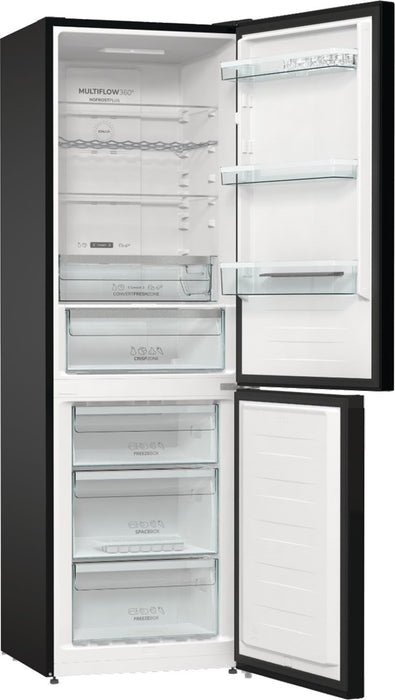 Gorenje NRK6192ABK4 fridge-freezer Freestanding 302 L E Black