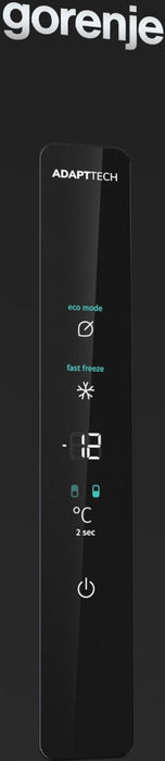 Gorenje NRK6192ABK4 fridge-freezer Freestanding 302 L E Black
