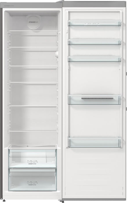 Gorenje R619EES5 fridge Freestanding 398 L E Grey, Metallic