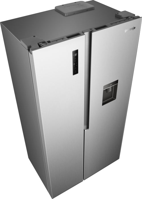 Gorenje NRS917E41XWD side-by-side refrigerator Freestanding 541 L E Stainless steel