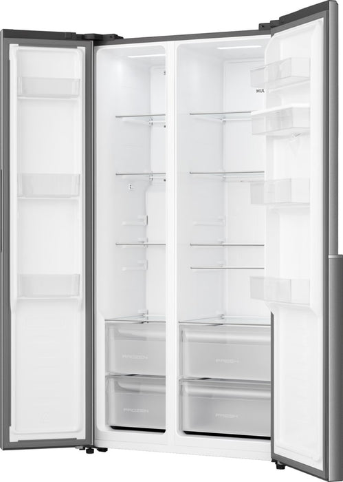 Gorenje NRS917E41XWD side-by-side refrigerator Freestanding 541 L E Stainless steel