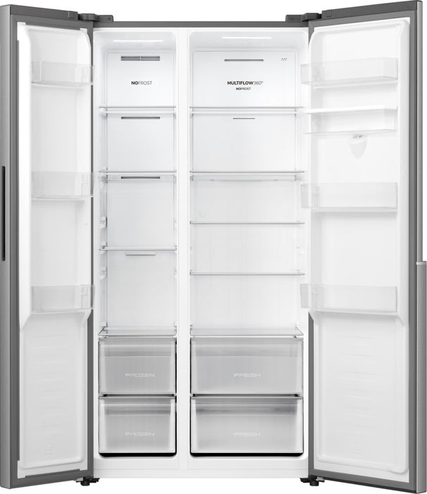 Gorenje NRS917E41XWD side-by-side refrigerator Freestanding 541 L E Stainless steel