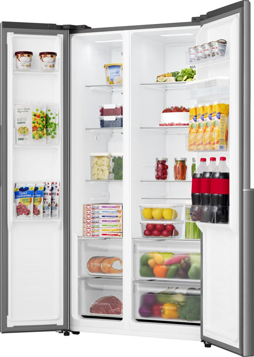 Gorenje NRS917E41XWD side-by-side refrigerator Freestanding 541 L E Stainless steel