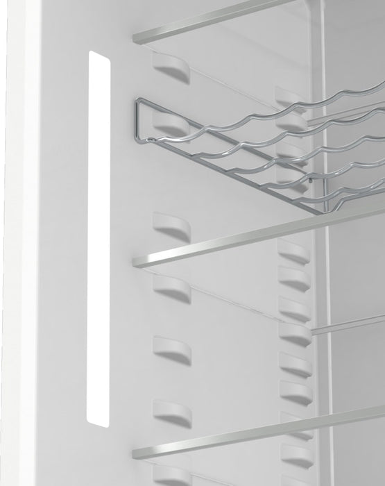 Built-in refrigerator with freezer Gorenje NRKI619D61WFE, 377 l, D, No Frost, White, Yes