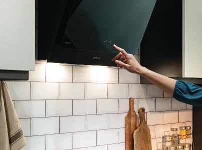 Gorenje WHI6SYB Wall-mounted Black 650 m³/h