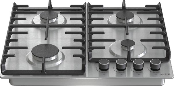 Gorenje G642ABX hob Stainless steel Built-in 60 cm Gas 4 zone(s)