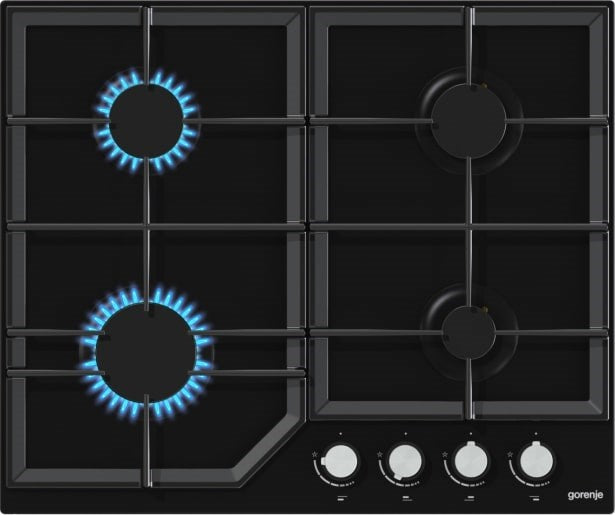 Gorenje GT641KB hob Black Built-in 60 cm Gas 4 zone(s)