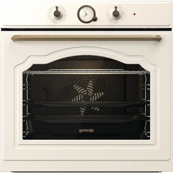Built-in oven Gorenje BOS67371CLI, 77, A, Water cleaning, Mechanical