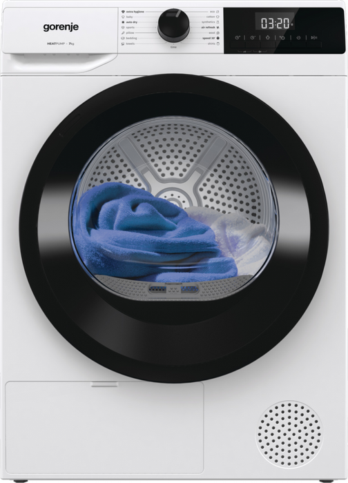 Dryer GORENJE D2HNE7E, 7 kg, Heat pump
