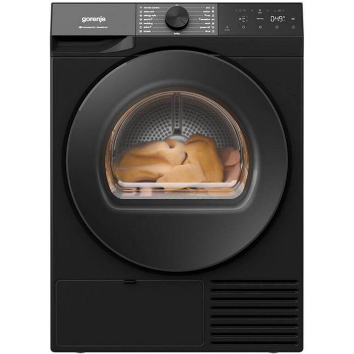 Dryer GORENJE DG48DB, 8 kg, Heat pump, Wi-Fi