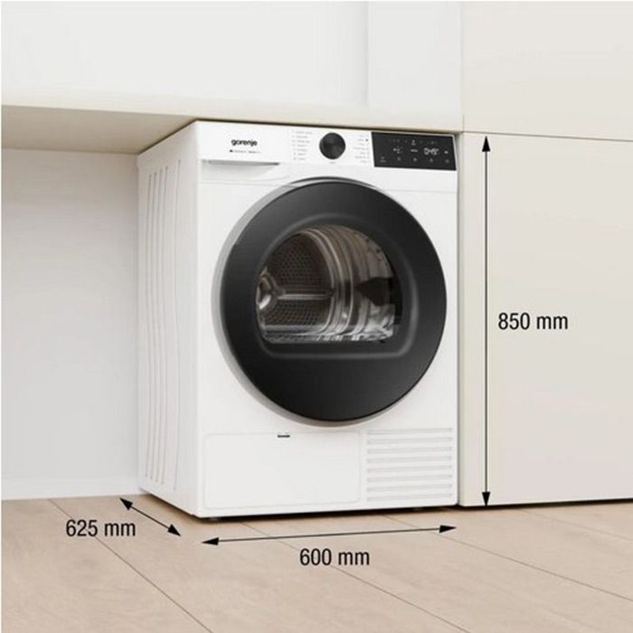 Dryer GORENJE DG49CP, 9 kg, Heat pump, Wi-Fi