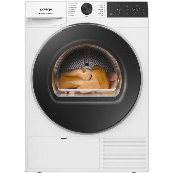 Dryer GORENJE DG49CP, 9 kg, Heat pump, Wi-Fi