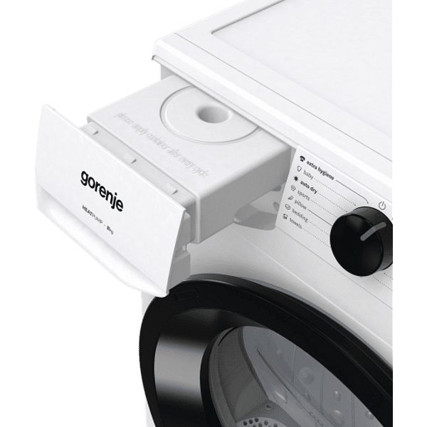 Dryer GORENJE DHNE82, 8 kg, D, Heat pump