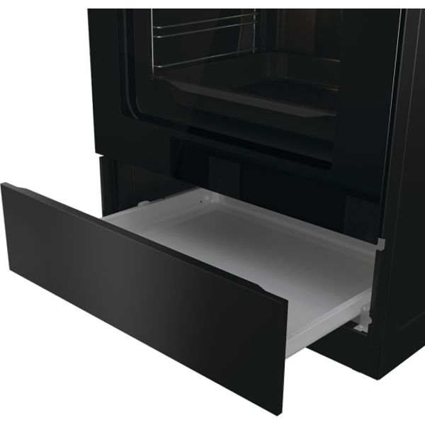 Cooker GORENJE GEC6C40BG, 60 cm