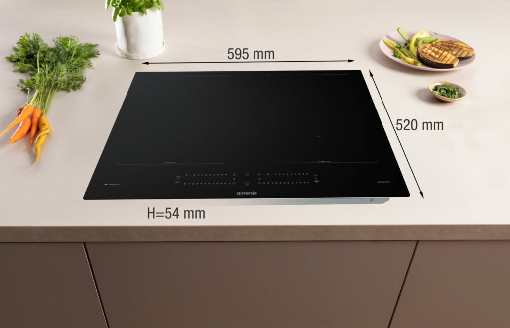Built-in hob GORENJE GI6442BSCWF, Induction, 60 cm