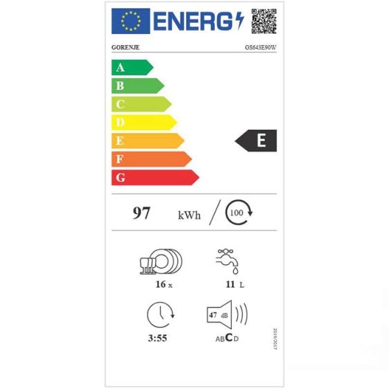 Dishwasher GORENJE GS643E90W