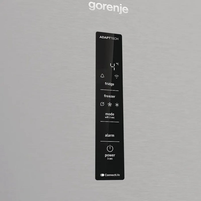 Fridge-freezer GORENJE NRB620E61X4WFE, 413 l, Total NoFrost, 203 cm