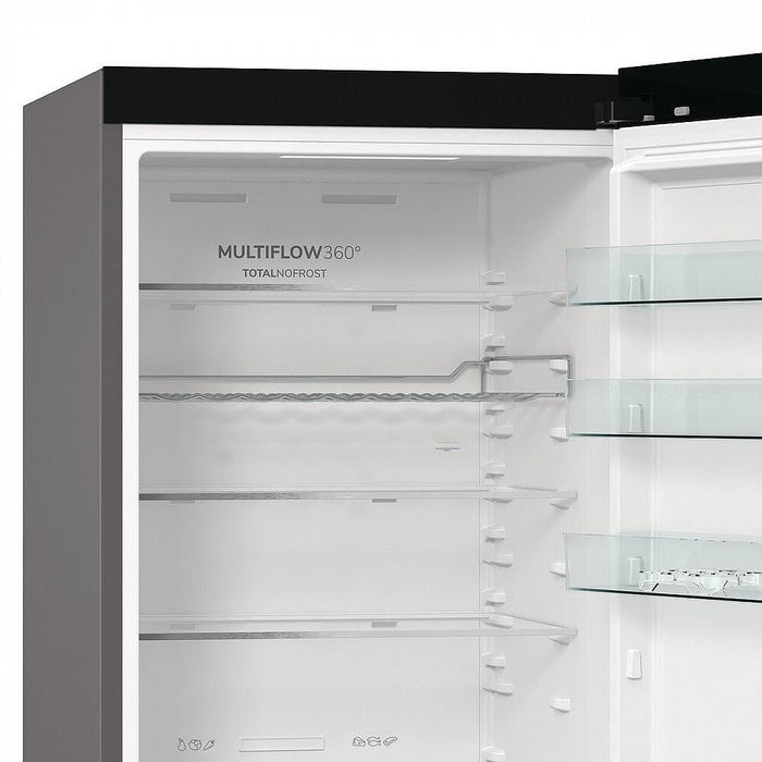 Refrigerator with freezer GORENJE NRB620E61X4WFE, 413 l, Total NoFrost, 203 cm