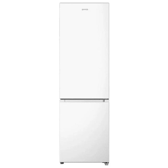 Refrigerator with freezer Gorenje NRK418EEW4, 255 l, E, No Frost, White