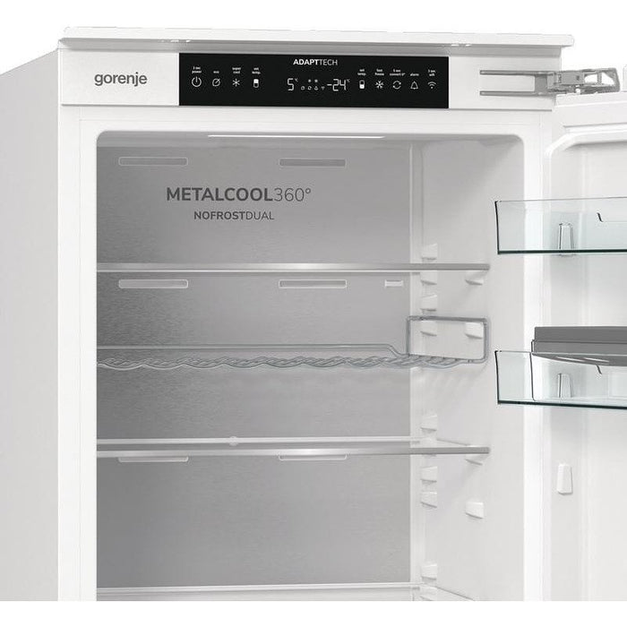 Built-in refrigerator GORENJE NRKI517E82WF, 252 l, NoFrost, 177.2 cm