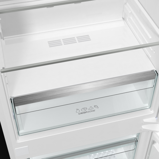 Built-in refrigerator with freezer Gorenje NRKI619D61WFE, 377 l, D, No Frost, White, Yes