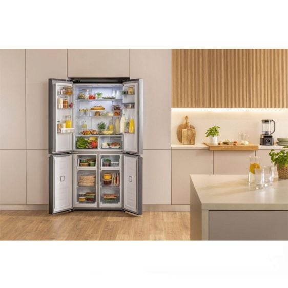 Four-door refrigerator GORENJE NRM819E61BX, 460 l, NoFrost Plus, 190 cm