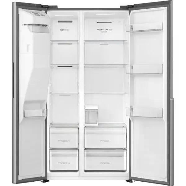 Refrigerator Side-by-Side Gorenje NRS917E61X , 528 l, E , No Frost , Inox