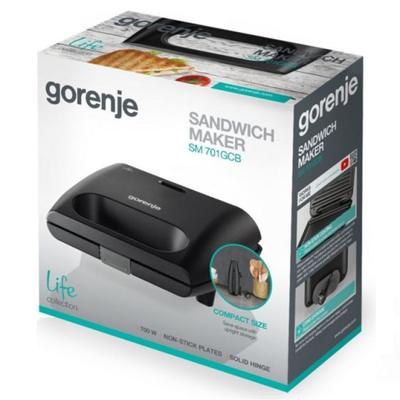 Sandwich maker GORENJE SM701GCB