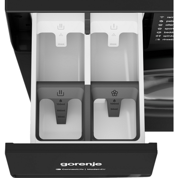Washing machine GORENJE WG484A31B 8 kg, 1400 rpm