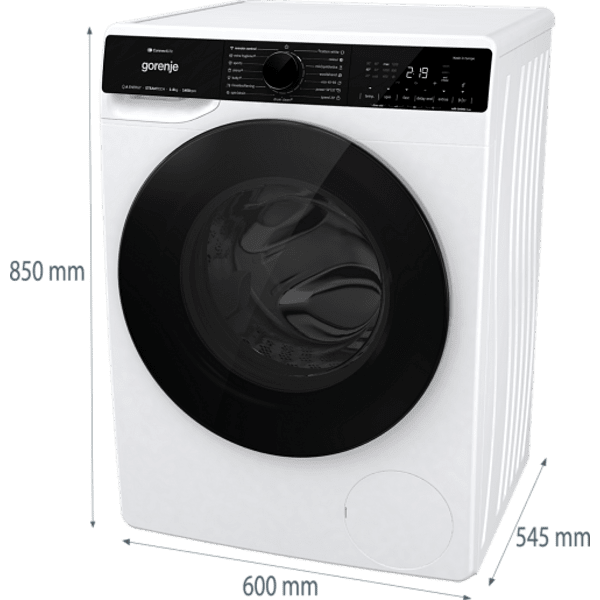 Washing machine GORENJE WPNA84A2TSWIFI, 8 kg, 1400 rpm.