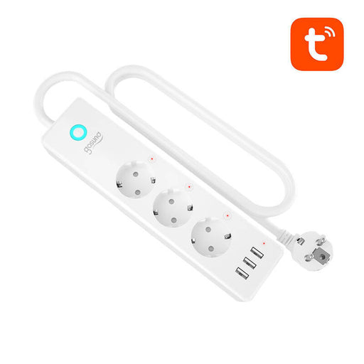 Gosund P1 PLUS smart WiFi power strip (3x AC schuko 3x USB-A) Tuya - Power strips<<<Smart Plug<<<Actuators<<<Smart