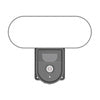 Smart outdoor WiFi camera with Gosund IPC3 floodlight, IP65 Tuya