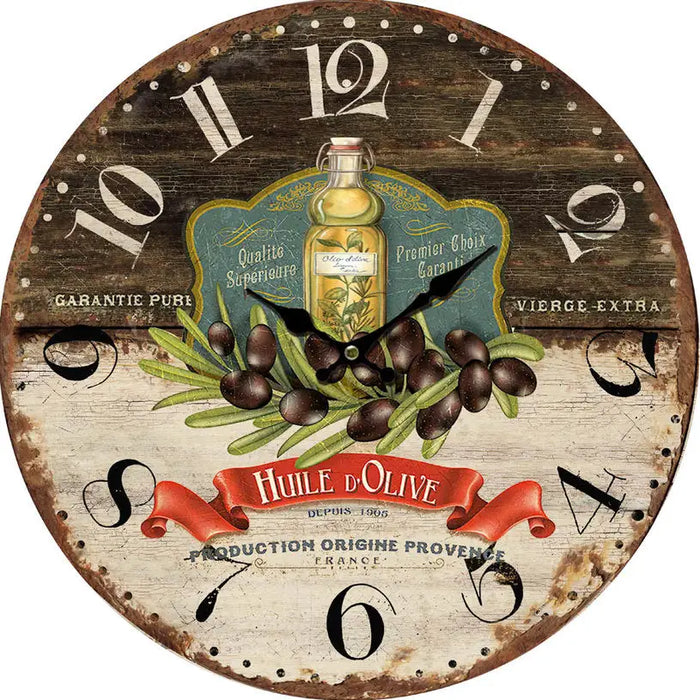 GOURMET WALL CLOCK F34 CM. MIX - Часовници<<<Декорации<<<Мебели и интериор<<<Praktiker