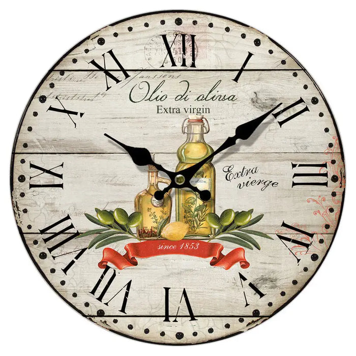 GOURMET WALL CLOCK F34 CM. MIX - Часовници<<<Декорации<<<Мебели и интериор<<<Praktiker
