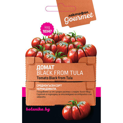 BLACK TOMATO SEEDS FROM TULA GOURMET