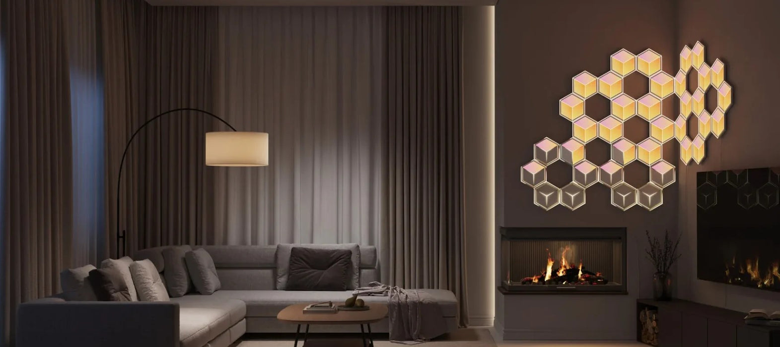 Govee H606A Glide Hexagon Light Panels Ultra 7-pack | LED lighting | RGBIC, 2.4 GHz Wi-Fi, Bluetooth