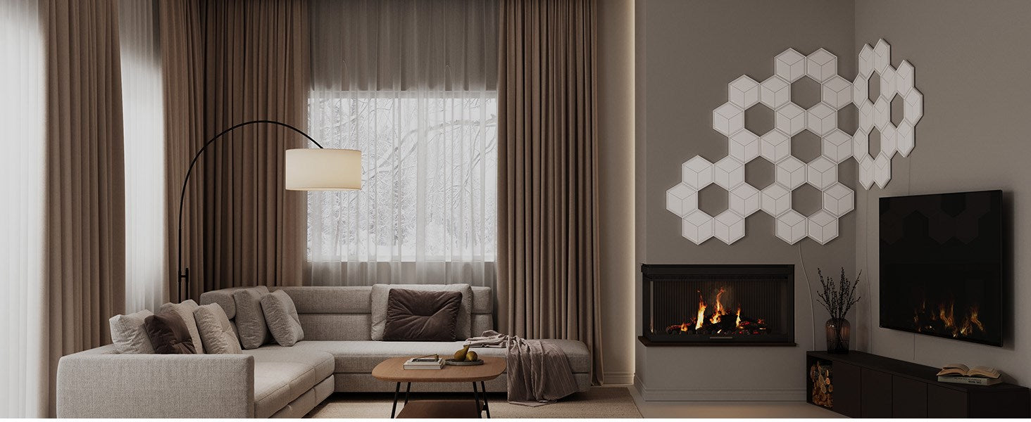 Govee H606A Glide Hexagon Light Panels Ultra 7-pack | LED lighting | RGBIC, 2.4 GHz Wi-Fi, Bluetooth