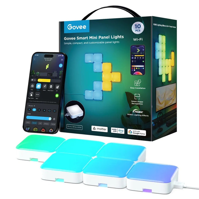 Govee Mini Square Panel Lights 10-pack H8069