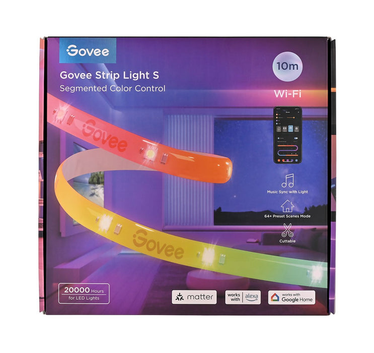 Govee Strip Light S Segmented Smart strip light Wi-Fi/Bluetooth 36 W