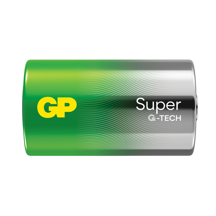 Alkaline battery GP SUPER LR20, 2 pcs. in packaging / blister, 1.5V