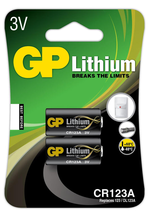 Lithium battery Photo GP CR-123 3V