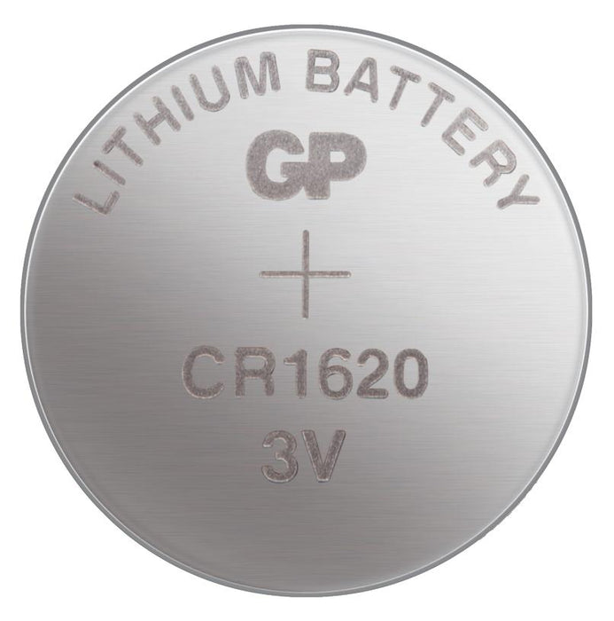 Lithium button battery GP CR-1620 3V 1pc. in blister GP