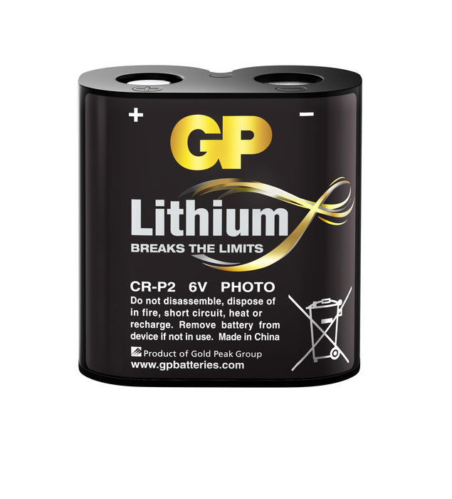 Photo lithium battery GP CR-P2, 6V
