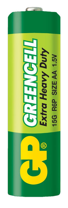 Zinc carbon battery GP R6 GREENCELL 15G-S4 /4 pcs. in packaging/shrink 1.5V