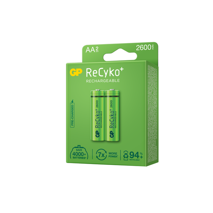 Accumulator Battery GP R6 AA 2600mAh NiMH 2 pcs. 270AAHCE-EB2 GP