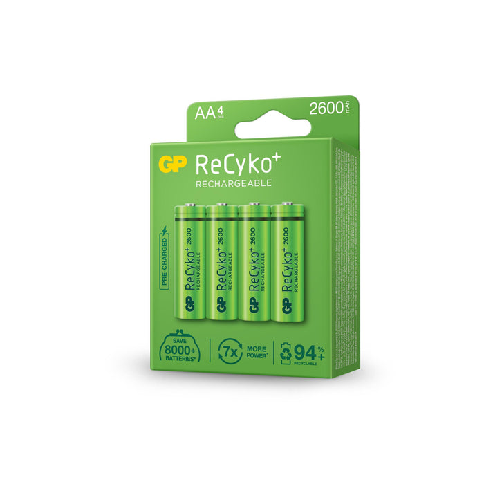 Accumulator Battery GP R6 AA 2600mAh NiMH 4 pcs. 270AAHCE-EB4 GP
