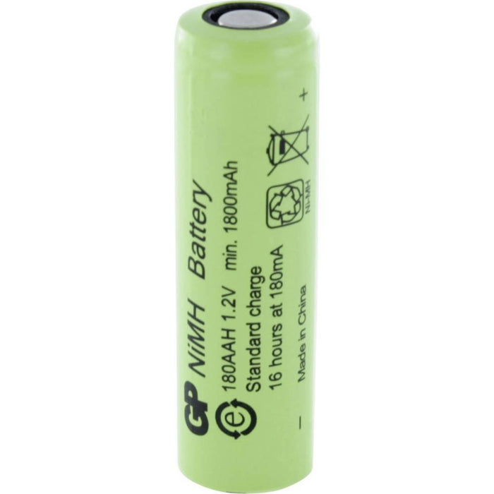Accumulator Battery R6 AA 180AAH-B 1800mAh NiMH 1 pc. BULK Industrial GP